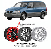 FORGED WHEELS RIMS for PONTIAC MONTANA 1997 - 2009

Custom forged wheels for Pontiac Montana 1997 - 2009. Made-to-order monoblock, 2-piece and 3-piece rims in custom sizes, offsets, colors and finishes with guaranteed fitment.

We manufacture premium quality forged wheels rims for Pontiac Montana 1997 - 2009 in any design, size, color.

THIS WHEEL DESIGN CAN BE CUSTOM-MADE FOR YOUR CAR IN ANY SIZE AND COLOR OPTIONS
Available in monoblock, 2-piece, 3-piece, duoblock, beadlock
3D wheel renderings are provided
