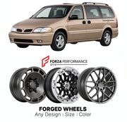 FORGED WHEELS RIMS for PONTIAC MONTANA SPORT 1999 - 2009

Custom forged wheels for Pontiac Montana Sport 1999 - 2009. Made-to-order monoblock, 2-piece and 3-piece rims in custom sizes, offsets, colors and finishes with guaranteed fitment.

We manufacture premium quality forged wheels rims for Pontiac Montana Sport 1999 - 2009 in any design, size, color.

THIS WHEEL DESIGN CAN BE CUSTOM-MADE FOR YOUR CAR IN ANY SIZE AND COLOR OPTIONS
Available in monoblock, 2-piece, 3-piece, duoblock, beadlock
3D wheel rende