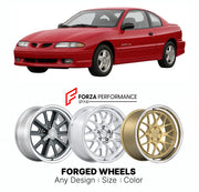 FORGED WHEELS RIMS for PONTIAC SUNFIRE SE 1995 - 2005

Custom forged wheels for Pontiac Sunfire SE 1995 - 2005. Made-to-order monoblock, 2-piece and 3-piece rims in custom sizes, offsets, colors and finishes with guaranteed fitment.

We manufacture premium quality forged wheels rims for Pontiac Sunfire SE 1995 - 2005 in any design, size, color.

THIS WHEEL DESIGN CAN BE CUSTOM-MADE FOR YOUR CAR IN ANY SIZE AND COLOR OPTIONS
Available in monoblock, 2-piece, 3-piece, duoblock, beadlock
3D wheel renderings are