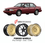 FORGED WHEELS RIMS for PONTIAC TEMPEST 1990 - 1990

Custom forged wheels for Pontiac Tempest 1990 - 1990. Made-to-order monoblock, 2-piece and 3-piece rims in custom sizes, offsets, colors and finishes with guaranteed fitment.

We manufacture premium quality forged wheels rims for Pontiac Tempest 1990 - 1990 in any design, size, color.

THIS WHEEL DESIGN CAN BE CUSTOM-MADE FOR YOUR CAR IN ANY SIZE AND COLOR OPTIONS
Available in monoblock, 2-piece, 3-piece, duoblock, beadlock
3D wheel renderings are provided