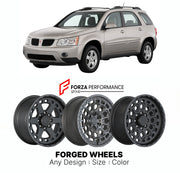 FORGED WHEELS RIMS for PONTIAC TORRENT BASE 2006 - 2009

Custom forged wheels for Pontiac Torrent Base 2006 - 2009. Made-to-order monoblock, 2-piece and 3-piece rims in custom sizes, offsets, colors and finishes with guaranteed fitment.

We manufacture premium quality forged wheels rims for Pontiac Torrent Base 2006 - 2009 in any design, size, color.

THIS WHEEL DESIGN CAN BE CUSTOM-MADE FOR YOUR CAR IN ANY SIZE AND COLOR OPTIONS
Available in monoblock, 2-piece, 3-piece, duoblock, beadlock
3D wheel renderin