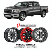 FORGED WHEELS RIMS for RAM 1500 LARAMIE 2019+

Custom forged wheels for Ram 1500 Laramie 2019+. Made-to-order monoblock, 2-piece and 3-piece rims in custom sizes, offsets, colors and finishes with guaranteed fitment.

We manufacture premium quality forged wheels rims for Ram 1500 Laramie 2019+ in any design, size, color.

THIS WHEEL DESIGN CAN BE CUSTOM-MADE FOR YOUR CAR IN ANY SIZE AND COLOR OPTIONS
Available in monoblock, 2-piece, 3-piece, duoblock, beadlock
3D wheel renderings are provided according to t