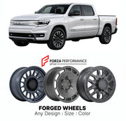 FORGED WHEELS RIMS for RAM 1500 REV 2025+

Custom forged wheels for Ram 1500 REV 2025+. Made-to-order monoblock, 2-piece and 3-piece rims in custom sizes, offsets, colors and finishes with guaranteed fitment.

We manufacture premium quality forged wheels rims for Ram 1500 REV 2025+ in any design, size, color.

THIS WHEEL DESIGN CAN BE CUSTOM-MADE FOR YOUR CAR IN ANY SIZE AND COLOR OPTIONS
Available in monoblock, 2-piece, 3-piece, duoblock, beadlock
3D wheel renderings are provided according to the exact dim