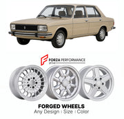 CUSTOM CLASSIC VINTAGE RESTOMOD RETRO OLD SCHOOL FORGED WHEELS RIMS for RENAULT 18 1978 - 1989

Custom forged wheels for Renault 18 1978 - 1989. Classic, vintage, restomod wheel designs made to order in custom sizes, offsets, colors and finishes.

We manufacture premium quality forged wheels rims for Renault 18 1978 - 1989 in any design, size, color.

THIS WHEEL DESIGN CAN BE CUSTOM-MADE FOR YOUR CAR IN ANY SIZE AND COLOR OPTIONS
Available in monoblock, 2-piece, 3-piece, duoblock, beadlock
3D wheel renderin