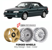 CUSTOM CLASSIC VINTAGE RESTOMOD RETRO OLD SCHOOL FORGED WHEELS RIMS for RENAULT 19 CABRIOLET 1991 - 1996

Custom forged wheels for Renault 19 Cabriolet 1991 - 1996. Classic, vintage, restomod wheel designs made to order in custom sizes, offsets, colors and finishes.

We manufacture premium quality forged wheels rims for Renault 19 Cabriolet 1991 - 1996 in any design, size, color.

THIS WHEEL DESIGN CAN BE CUSTOM-MADE FOR YOUR CAR IN ANY SIZE AND COLOR OPTIONS
Available in monoblock, 2-piece, 3-piece, duoblo