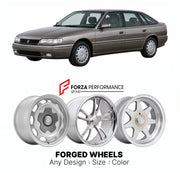 CUSTOM CLASSIC VINTAGE RESTOMOD RETRO OLD SCHOOL FORGED WHEELS RIMS for RENAULT LARGE MPV SAFRANE 1992 - 2000

Custom forged wheels for Renault Large MPV Safrane 1992 - 2000. Classic, vintage, restomod wheel designs made to order in custom sizes, offsets, colors and finishes.

We manufacture premium quality forged wheels rims for Renault Large MPV Safrane 1992 - 2000 in any design, size, color.

THIS WHEEL DESIGN CAN BE CUSTOM-MADE FOR YOUR CAR IN ANY SIZE AND COLOR OPTIONS
Available in monoblock, 2-piece, 