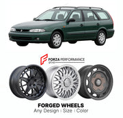 CUSTOM CLASSIC VINTAGE RESTOMOD RETRO OLD SCHOOL FORGED WHEELS RIMS for RENAULT MEGANE BREAK 1999 - 2003

Custom forged wheels for Renault Megane Break 1999 - 2003. Classic, vintage, restomod wheel designs made to order in custom sizes, offsets, colors and finishes.

We manufacture premium quality forged wheels rims for Renault Megane Break 1999 - 2003 in any design, size, color.

THIS WHEEL DESIGN CAN BE CUSTOM-MADE FOR YOUR CAR IN ANY SIZE AND COLOR OPTIONS
Available in monoblock, 2-piece, 3-piece, duoblo