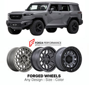 FORGED WHEELS RIMS for REZVANI VENGEANCE BASE 2022+

Custom forged wheels for Rezvani Vengeance Base 2022+. Made-to-order monoblock, 2-piece and 3-piece rims in custom sizes, offsets, colors and finishes with guaranteed fitment.

We manufacture premium quality forged wheels rims for Rezvani Vengeance Base 2022+ in any design, size, color.

THIS WHEEL DESIGN CAN BE CUSTOM-MADE FOR YOUR CAR IN ANY SIZE AND COLOR OPTIONS
Available in monoblock, 2-piece, 3-piece, duoblock, beadlock
3D wheel renderings are provi
