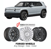 FORGED WHEELS RIMS for RIVIAN R2 PREMIUM 2027+

Custom forged wheels for Rivian R2 Premium 2027+. Made-to-order monoblock, 2-piece and 3-piece rims in custom sizes, offsets, colors and finishes with guaranteed fitment.

We manufacture premium quality forged wheels rims for Rivian R2 Premium 2027+ in any design, size, color.

THIS WHEEL DESIGN CAN BE CUSTOM-MADE FOR YOUR CAR IN ANY SIZE AND COLOR OPTIONS
Available in monoblock, 2-piece, 3-piece, duoblock,
