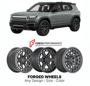 FORGED WHEELS RIMS for RIVIAN R3 X MIDSIZE PLATFORM 2027+

Custom forged wheels for Rivian R3 X Midsize Platform 2027+. Made-to-order monoblock, 2-piece and 3-piece rims in custom sizes, offsets, colors and finishes with guaranteed fitment.

We manufacture premium quality forged wheels rims for Rivian R3 X Midsize Platform 2027+ in any design, size, color.

THIS WHEEL DESIGN CAN BE CUSTOM-MADE FOR YOUR CAR IN ANY SIZE AND COLOR OPTIONS
Available in monoblock, 2-piece, 3-piece, duoblock, beadlock
3D wheel re