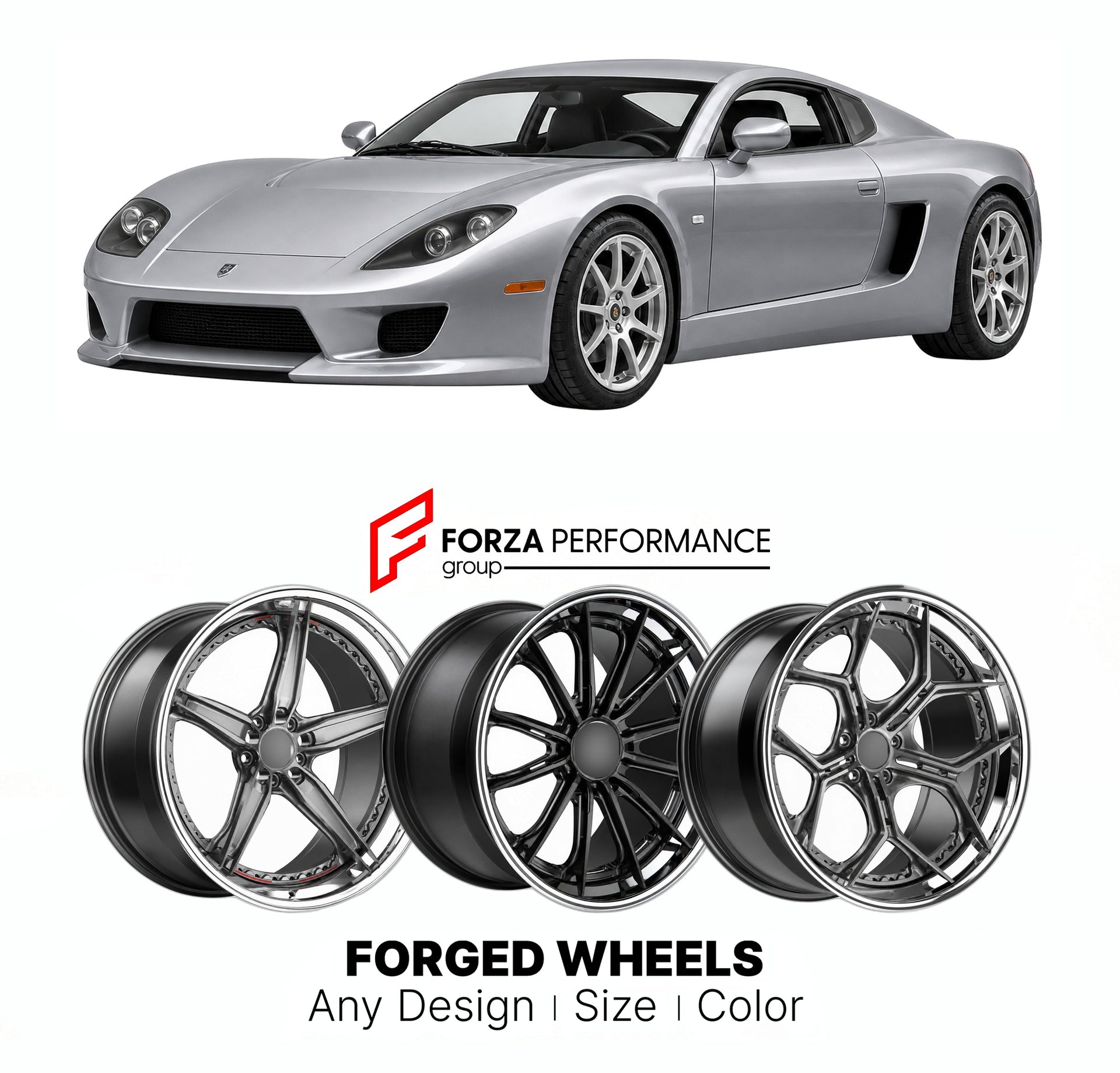 FORGED WHEELS RIMS for ROSSION Q1 NOBLE-DERIVED AMERICAN SPORTS CAR 2008 - 2018

Custom forged wheels for Rossion Q1 Noble-Derived American Sports Car 2008 - 2018. Made-to-order monoblock, 2-piece and 3-piece rims in custom sizes, offsets, colors and finishes with guaranteed fitment.

We manufacture premium quality forged wheels rims for Rossion Q1 Noble-Derived American Sports Car 2008 - 2018 in any design, size, color.

THIS WHEEL DESIGN CAN BE CUSTOM-MADE FOR YOUR CAR IN ANY SIZE AND COLOR OPTIONS
Availa