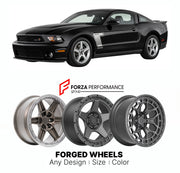FORGED WHEELS RIMS for ROUSH MUSTANG STAGE 3 SN95 NEW EDGE S197 S550 1995+

Custom forged wheels for Roush Mustang Stage 3 SN95 New Edge S197 S550 1995+. Made-to-order monoblock, 2-piece and 3-piece rims in custom sizes, offsets, colors and finishes with guaranteed fitment.

We manufacture premium quality forged wheels rims for Roush Mustang Stage 3 SN95 New Edge S197 S550 1995+ in any design, size, color.

THIS WHEEL DESIGN CAN BE CUSTOM-MADE FOR YOUR CAR IN ANY SIZE AND COLOR OPTIONS
Available in monobloc