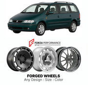 CUSTOM CLASSIC VINTAGE RESTOMOD RETRO OLD SCHOOL FORGED WHEELS RIMS for SEAT ALHAMBRA MK 1 1996 - 2010

Custom forged wheels for SEAT Alhambra MK 1 1996 - 2010. Classic, vintage, restomod wheel designs made to order in custom sizes, offsets, colors and finishes.

We manufacture premium quality forged wheels rims for SEAT Alhambra MK 1 1996 - 2010 in any design, size, color.

THIS WHEEL DESIGN CAN BE CUSTOM-MADE FOR YOUR CAR IN ANY SIZE AND COLOR OPTIONS
Available in monoblock, 2-piece, 3-piece, duoblock, be