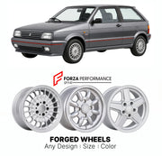 CUSTOM CLASSIC VINTAGE RESTOMOD RETRO OLD SCHOOL FORGED WHEELS RIMS for SEAT IBIZA SXI MK 1 SXI 1988 - 1993

Custom forged wheels for SEAT Ibiza SXI MK 1 SXI 1988 - 1993. Classic, vintage, restomod wheel designs made to order in custom sizes, offsets, colors and finishes.

We manufacture premium quality forged wheels rims for SEAT Ibiza SXI MK 1 SXI 1988 - 1993 in any design, size, color.

THIS WHEEL DESIGN CAN BE CUSTOM-MADE FOR YOUR CAR IN ANY SIZE AND COLOR OPTIONS
Available in monoblock, 2-piece, 3-piec
