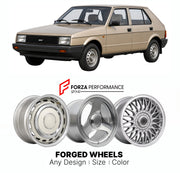 CUSTOM CLASSIC VINTAGE RESTOMOD RETRO OLD SCHOOL FORGED WHEELS RIMS for SEAT RONDA 1982 - 1986

Custom forged wheels for SEAT Ronda 1982 - 1986. Classic, vintage, restomod wheel designs made to order in custom sizes, offsets, colors and finishes.

We manufacture premium quality forged wheels rims for SEAT Ronda 1982 - 1986 in any design, size, color.

THIS WHEEL DESIGN CAN BE CUSTOM-MADE FOR YOUR CAR IN ANY SIZE AND COLOR OPTIONS
Available in monoblock, 2-piece, 3-piece, duoblock, beadlock
3D wheel renderin