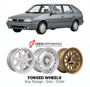 CUSTOM CLASSIC VINTAGE RESTOMOD RETRO OLD SCHOOL FORGED WHEELS RIMS for SEAT TOLEDO MK 1 1991 - 1999

Custom forged wheels for SEAT Toledo MK 1 1991 - 1999. Classic, vintage, restomod wheel designs made to order in custom sizes, offsets, colors and finishes.

We manufacture premium quality forged wheels rims for SEAT Toledo MK 1 1991 - 1999 in any design, size, color.

THIS WHEEL DESIGN CAN BE CUSTOM-MADE FOR YOUR CAR IN ANY SIZE AND COLOR OPTIONS
Available in monoblock, 2-piece, 3-piece, duoblock, beadlock