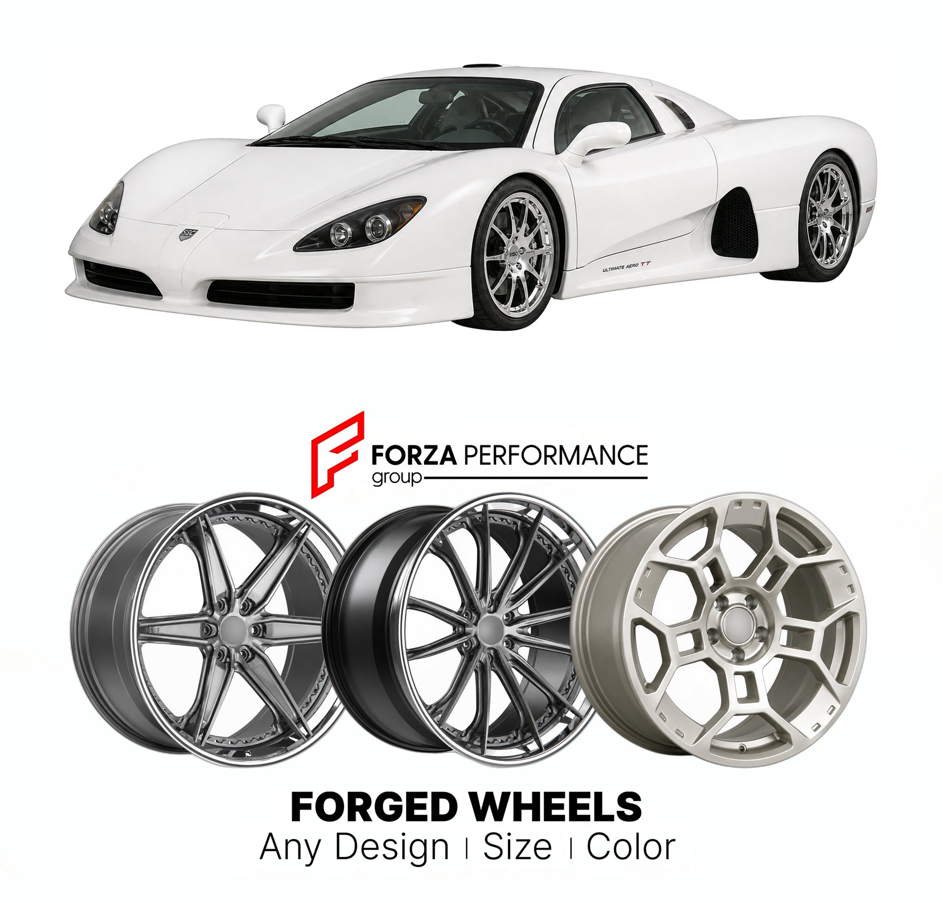 FORGED WHEELS RIMS for SSC ULTIMATE AERO TT 2004 - 2013

Custom forged wheels for SSC Ultimate Aero TT 2004 - 2013. Made-to-order monoblock, 2-piece and 3-piece rims in custom sizes, offsets, colors and finishes with guaranteed fitment.

We manufacture premium quality forged wheels rims for SSC Ultimate Aero TT 2004 - 2013 in any design, size, color.

THIS WHEEL DESIGN CAN BE CUSTOM-MADE FOR YOUR CAR IN ANY SIZE AND COLOR OPTIONS
Available in monoblock, 2-piece, 3-piece, duoblock, beadlock
3D wheel renderin