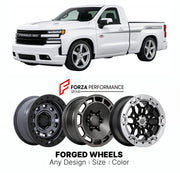 FORGED WHEELS RIMS for SVE YENKO SC SILVERADO SPECIALTY VEHICLE ENGINEERING PACKAGE 2018+

Custom forged wheels for SVE Yenko SC Silverado Specialty Vehicle Engineering Package 2018+. Made-to-order monoblock, 2-piece and 3-piece rims in custom sizes, offsets, colors and finishes with guaranteed fitment.

We manufacture premium quality forged wheels rims for SVE Yenko SC Silverado Specialty Vehicle Engineering Package 2018+ in any design, size, color.

THIS WHEEL DESIGN CAN BE CUSTOM-MADE FOR YOUR CAR IN ANY