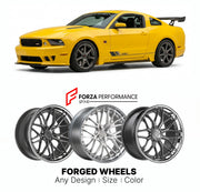 FORGED WHEELS RIMS for SALEEN 302S 2010 - 2011

Custom forged wheels for Saleen 302S 2010 - 2011. Made-to-order monoblock, 2-piece and 3-piece rims in custom sizes, offsets, colors and finishes with guaranteed fitment.

We manufacture premium quality forged wheels rims for Saleen 302S 2010 - 2011 in any design, size, color.

THIS WHEEL DESIGN CAN BE CUSTOM-MADE FOR YOUR CAR IN ANY SIZE AND COLOR OPTIONS
Available in monoblock, 2-piece, 3-piece, duoblock, beadlock
3D wheel renderings are provided according t