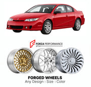 FORGED WHEELS RIMS for SATURN ION RED LINE SUPERCHARGED COUPE 2004 - 2007

Custom forged wheels for Saturn Ion Red Line Supercharged Coupe 2004 - 2007. Made-to-order monoblock, 2-piece and 3-piece rims in custom sizes, offsets, colors and finishes with guaranteed fitment.

We manufacture premium quality forged wheels rims for Saturn Ion Red Line Supercharged Coupe 2004 - 2007 in any design, size, color.

THIS WHEEL DESIGN CAN BE CUSTOM-MADE FOR YOUR CAR IN ANY SIZE AND COLOR OPTIONS
Available in monoblock, 