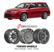 FORGED WHEELS RIMS for SATURN VUE RED LINE 2002 - 2010

Custom forged wheels for Saturn Vue Red Line 2002 - 2010. Made-to-order monoblock, 2-piece and 3-piece rims in custom sizes, offsets, colors and finishes with guaranteed fitment.

We manufacture premium quality forged wheels rims for Saturn Vue Red Line 2002 - 2010 in any design, size, color.

THIS WHEEL DESIGN CAN BE CUSTOM-MADE FOR YOUR CAR IN ANY SIZE AND COLOR OPTIONS
Available in monoblock, 2-piece, 3-piece, duoblock, beadlock
3D wheel renderings 