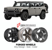 FORGED WHEELS RIMS for SCUDERIA CAMERON GLICKENHAUS BOOT OFF-ROAD PERFORMANCE SUV 2020+

Custom forged wheels for Scuderia Cameron Glickenhaus Boot Off-Road Performance SUV 2020+. Made-to-order monoblock, 2-piece and 3-piece rims in custom sizes, offsets, colors and finishes with guaranteed fitment.

We manufacture premium quality forged wheels rims for Scuderia Cameron Glickenhaus Boot Off-Road Performance SUV 2020+ in any design, size, color.

THIS WHEEL DESIGN CAN BE CUSTOM-MADE FOR YOUR CAR IN ANY SIZE 