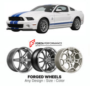 FORGED WHEELS RIMS for SHELBY GT500KR S197 S550 S650 2007+

Custom forged wheels for Shelby GT500KR S197 S550 S650 2007+. Made-to-order monoblock, 2-piece and 3-piece rims in custom sizes, offsets, colors and finishes with guaranteed fitment.

We manufacture premium quality forged wheels rims for Shelby GT500KR S197 S550 S650 2007+ in any design, size, color.

THIS WHEEL DESIGN CAN BE CUSTOM-MADE FOR YOUR CAR IN ANY SIZE AND COLOR OPTIONS
Available in monoblock, 2-piece, 3-piece, duoblock, beadlock
3D wheel