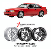 FORGED WHEELS RIMS for SHELBY GT500 1990 - 1992

Custom forged wheels for Shelby GT500 1990 - 1992. Made-to-order monoblock, 2-piece and 3-piece rims in custom sizes, offsets, colors and finishes with guaranteed fitment.

We manufacture premium quality forged wheels rims for Shelby GT500 1990 - 1992 in any design, size, color.

THIS WHEEL DESIGN CAN BE CUSTOM-MADE FOR YOUR CAR IN ANY SIZE AND COLOR OPTIONS
Available in monoblock, 2-piece, 3-piece, duoblock, beadlock
3D wheel renderings are provided accordin