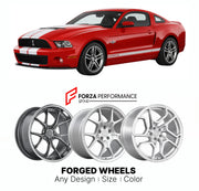 FORGED WHEELS RIMS for SHELBY GT MODERN 2007+

Custom forged wheels for Shelby GT Modern 2007+. Made-to-order monoblock, 2-piece and 3-piece rims in custom sizes, offsets, colors and finishes with guaranteed fitment.

We manufacture premium quality forged wheels rims for Shelby GT Modern 2007+ in any design, size, color.

THIS WHEEL DESIGN CAN BE CUSTOM-MADE FOR YOUR CAR IN ANY SIZE AND COLOR OPTIONS
Available in monoblock, 2-piece, 3-piece, duoblock, beadlock
3D wheel renderings are provided according to t