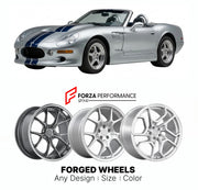 FORGED WHEELS RIMS for SHELBY SERIES 1 1999 - 2005

Custom forged wheels for Shelby Series 1 1999 - 2005. Made-to-order monoblock, 2-piece and 3-piece rims in custom sizes, offsets, colors and finishes with guaranteed fitment.

We manufacture premium quality forged wheels rims for Shelby Series 1 1999 - 2005 in any design, size, color.

THIS WHEEL DESIGN CAN BE CUSTOM-MADE FOR YOUR CAR IN ANY SIZE AND COLOR OPTIONS
Available in monoblock, 2-piece, 3-piece, duoblock, beadlock
3D wheel renderings are provided