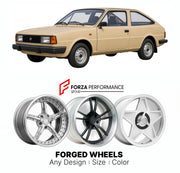 CUSTOM CLASSIC VINTAGE RESTOMOD RETRO OLD SCHOOL FORGED WHEELS RIMS for SKODA GARDE RAPID 1981 - 1990

Custom forged wheels for Skoda Garde Rapid 1981 - 1990. Classic, vintage, restomod wheel designs made to order in custom sizes, offsets, colors and finishes.

We manufacture premium quality forged wheels rims for Skoda Garde Rapid 1981 - 1990 in any design, size, color.

THIS WHEEL DESIGN CAN BE CUSTOM-MADE FOR YOUR CAR IN ANY SIZE AND COLOR OPTIONS
Available in monoblock, 2-piece, 3-piece, duoblock, beadl
