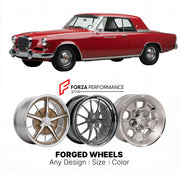 CUSTOM CLASSIC VINTAGE RESTOMOD RETRO OLD SCHOOL FORGED WHEELS RIMS for STUDEBAKER GRAN TURISMO HAWK 1962 - 1964
Custom forged wheels for classic American muscle cars. Ideal for restomod builds, vintage restorations, and show cars. Deep dish and retro styling available.

We manufacture premium quality forged wheels rims for Studebaker Gran Turismo Hawk 1962 - 1964 in any design, size, color.

THIS WHEEL DESIGN CAN BE CUSTOM-MADE FOR YOUR CAR IN ANY SIZE AND COLOR OPTIONS
Available in monoblock, 2-piece, 3-p