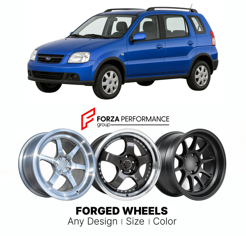 FORGED WHEELS RIMS for SUBARU JUSTY G3X 2003 - 2007