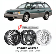 CUSTOM CLASSIC VINTAGE RESTOMOD RETRO OLD SCHOOL FORGED WHEELS RIMS for SUBARU OUTBACK BH 1999 - 2003

Custom forged wheels for Subaru Outback BH 1999 - 2003. Classic, vintage, restomod and retro JDM wheel designs made to order in custom sizes, offsets, colors and finishes with guaranteed fitment.

We manufacture premium quality forged wheels rims for Subaru Outback BH 1999 - 2003 in any design, size, color.

JDM WHEEL DESIGNS: our Japanese collection for SUVs and pickups includes designs inspired by Bradle