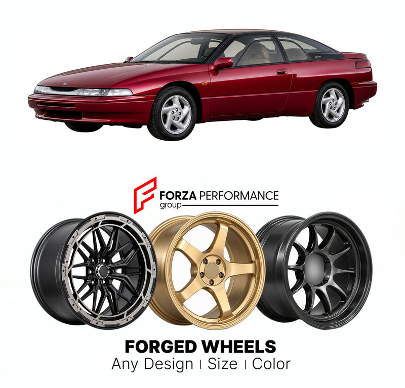 CUSTOM CLASSIC VINTAGE RESTOMOD RETRO OLD SCHOOL FORGED WHEELS RIMS for SUBARU SVX ALCYONE CX 1991 - 1996