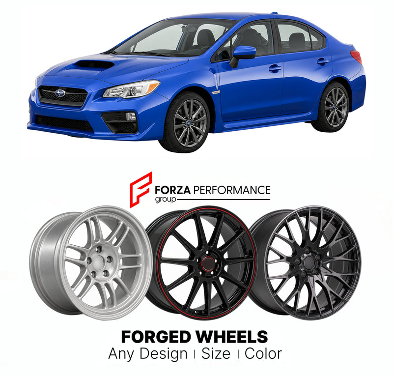 FORGED WHEELS RIMS for SUBARU WRX VA 2014 - 2017