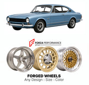 CUSTOM CLASSIC VINTAGE RESTOMOD RETRO OLD SCHOOL FORGED WHEELS RIMS for SUNBEAM RAPIER FASTBACK H120 1967 - 1976

Custom forged wheels for Sunbeam Rapier Fastback H120 1967 - 1976. Classic, vintage, restomod wheel designs made to order in custom sizes, offsets, colors and finishes.

We manufacture premium quality forged wheels rims for Sunbeam Rapier Fastback H120 1967 - 1976 in any design, size, color.

THIS WHEEL DESIGN CAN BE CUSTOM-MADE FOR YOUR CAR IN ANY SIZE AND COLOR OPTIONS
Available in monoblock, 