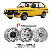 CUSTOM CLASSIC VINTAGE RESTOMOD RETRO OLD SCHOOL FORGED WHEELS RIMS for SUNBEAM TI LOTUS 1979 - 1981

Custom forged wheels for Sunbeam Ti Lotus 1979 - 1981. Classic, vintage, restomod wheel designs made to order in custom sizes, offsets, colors and finishes.

We manufacture premium quality forged wheels rims for Sunbeam Ti Lotus 1979 - 1981 in any design, size, color.

THIS WHEEL DESIGN CAN BE CUSTOM-MADE FOR YOUR CAR IN ANY SIZE AND COLOR OPTIONS
Available in monoblock, 2-piece, 3-piece, duoblock, beadlock