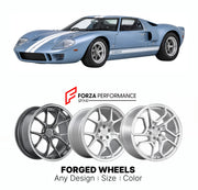 FORGED WHEELS RIMS for SUPERFORMANCE GT40 LICENSED CONTINUATION 1995+

Custom forged wheels for Superformance GT40 Licensed Continuation 1995+. Made-to-order monoblock, 2-piece and 3-piece rims in custom sizes, offsets, colors and finishes with guaranteed fitment.

We manufacture premium quality forged wheels rims for Superformance GT40 Licensed Continuation 1995+ in any design, size, color.

THIS WHEEL DESIGN CAN BE CUSTOM-MADE FOR YOUR CAR IN ANY SIZE AND COLOR OPTIONS
Available in monoblock, 2-piece, 3-p