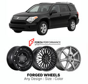 FORGED WHEELS RIMS for SUZUKI XL-7 JC 2006 - 2009

Custom forged wheels for Suzuki XL-7 JC 2006 - 2009. Made-to-order monoblock, 2-piece and 3-piece rims in custom sizes, offsets, colors and finishes with guaranteed fitment.

We manufacture premium quality forged wheels rims for Suzuki XL-7 JC 2006 - 2009 in any design, size, color.

JDM WHEEL DESIGNS: our Japanese collection for SUVs and pickups includes designs inspired by Bradley V, Method Race Wheels, Forgiato, Kuhl Racing, Mugen, TRD, Rota, Work Wheels