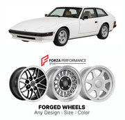 CUSTOM CLASSIC VINTAGE RESTOMOD RETRO OLD SCHOOL FORGED WHEELS RIMS for TVR 350I 1983 - 1989

Custom forged wheels for TVR 350i 1983 - 1989. Classic, vintage, restomod wheel designs made to order in custom sizes, offsets, colors and finishes.

We manufacture premium quality forged wheels rims for TVR 350i 1983 - 1989 in any design, size, color.

THIS WHEEL DESIGN CAN BE CUSTOM-MADE FOR YOUR CAR IN ANY SIZE AND COLOR OPTIONS
Available in monoblock, 2-piece, 3-piece, duoblock, beadlock
3D wheel renderings are