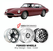 CUSTOM CLASSIC VINTAGE RESTOMOD RETRO OLD SCHOOL FORGED WHEELS RIMS for TVR TUSCAN V6 1969 - 1971

Custom forged wheels for TVR Tuscan V6 1969 - 1971. Classic, vintage, restomod wheel designs made to order in custom sizes, offsets, colors and finishes.

We manufacture premium quality forged wheels rims for TVR Tuscan V6 1969 - 1971 in any design, size, color.

THIS WHEEL DESIGN CAN BE CUSTOM-MADE FOR YOUR CAR IN ANY SIZE AND COLOR OPTIONS
Available in monoblock, 2-piece, 3-piece, duoblock, beadlock
3D wheel