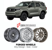 Custom forged wheels for Tank GWM 400 2023+. Made-to-order monoblock, 2-piece and 3-piece wheels in custom sizes, offsets, colors and finishes with guaranteed vehicle fitment.

We manufacture premium quality forged wheels rims for Tank GWM 400 2023+ in any design, size, color.

THIS WHEEL DESIGN CAN BE CUSTOM-MADE FOR YOUR CAR IN ANY SIZE AND COLOR OPTIONS
Available in monoblock, 2-piece, 3-piece, duoblock, beadlock
3D wheel renderings are provided according to the exact dimensions and specifications reques