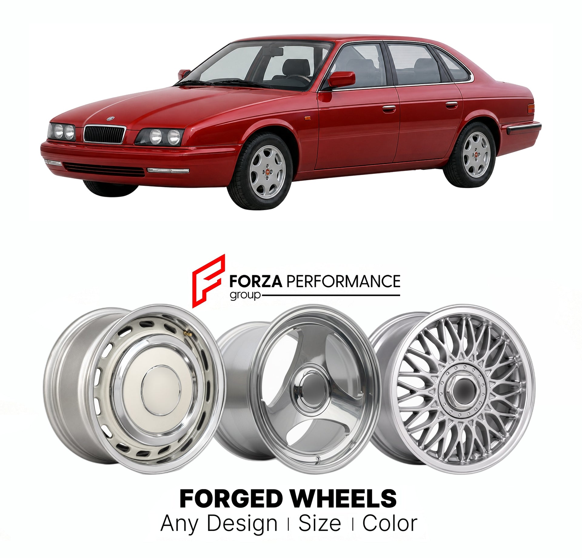 CUSTOM CLASSIC VINTAGE RESTOMOD RETRO OLD SCHOOL FORGED WHEELS RIMS for TATRA T700 1996 - 1999

Custom forged wheels for Tatra T700 1996 - 1999. Classic, vintage, restomod wheel designs made to order in custom sizes, offsets, colors and finishes.

We manufacture premium quality forged wheels rims for Tatra T700 1996 - 1999 in any design, size, color.

THIS WHEEL DESIGN CAN BE CUSTOM-MADE FOR YOUR CAR IN ANY SIZE AND COLOR OPTIONS
Available in monoblock, 2-piece, 3-piece, duoblock, beadlock
3D wheel renderin
