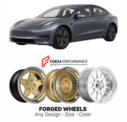 FORGED WHEELS RIMS for TESLA MODEL 3 STANDARD RANGE 2017+

Custom forged wheels for Tesla Model 3 Standard Range 2017+. Made-to-order monoblock, 2-piece and 3-piece rims in custom sizes, offsets, colors and finishes with guaranteed fitment.

We manufacture premium quality forged wheels rims for Tesla Model 3 Standard Range 2017+ in any design, size, color.

THIS WHEEL DESIGN CAN BE CUSTOM-MADE FOR YOUR CAR IN ANY SIZE AND COLOR OPTIONS
Available in monoblock, 2-piece, 3-piece, duoblock, beadlock
3D wheel re