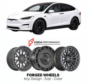 FORGED WHEELS RIMS for TESLA MODEL X P100D 2015+

Custom forged wheels for Tesla Model X P100D 2015+. Made-to-order monoblock, 2-piece and 3-piece rims in custom sizes, offsets, colors and finishes with guaranteed fitment.

We manufacture premium quality forged wheels rims for Tesla Model X P100D 2015+ in any design, size, color.

THIS WHEEL DESIGN CAN BE CUSTOM-MADE FOR YOUR CAR IN ANY SIZE AND COLOR OPTIONS
Available in monoblock, 2-piece, 3-piece, duoblock, beadlock
3D wheel renderings are provided accor