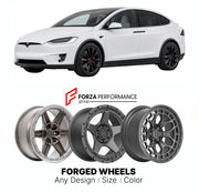 FORGED WHEELS RIMS for TESLA MODEL X PERFORMANCE 2015+

Custom forged wheels for Tesla Model X Performance 2015+. Made-to-order monoblock, 2-piece and 3-piece rims in custom sizes, offsets, colors and finishes with guaranteed fitment.

We manufacture premium quality forged wheels rims for Tesla Model X Performance 2015+ in any design, size, color.

THIS WHEEL DESIGN CAN BE CUSTOM-MADE FOR YOUR CAR IN ANY SIZE AND COLOR OPTIONS
Available in monoblock, 2-piece, 3-piece, duoblock, beadlock
3D wheel renderings 