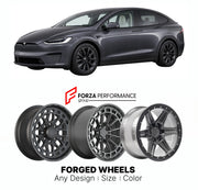 FORGED WHEELS RIMS for TESLA MODEL X PLAID 2015+

Custom forged wheels for Tesla Model X Plaid 2015+. Made-to-order monoblock, 2-piece and 3-piece rims in custom sizes, offsets, colors and finishes with guaranteed fitment.

We manufacture premium quality forged wheels rims for Tesla Model X Plaid 2015+ in any design, size, color.

THIS WHEEL DESIGN CAN BE CUSTOM-MADE FOR YOUR CAR IN ANY SIZE AND COLOR OPTIONS
Available in monoblock, 2-piece, 3-piece, duoblock, beadlock
3D wheel renderings are provided accor