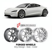 FORGED WHEELS RIMS for TESLA ROADSTER 2008 - 2012

Custom forged wheels for Tesla Roadster 2008 - 2012. Made-to-order monoblock, 2-piece and 3-piece rims in custom sizes, offsets, colors and finishes with guaranteed fitment.

We manufacture premium quality forged wheels rims for Tesla Roadster 2008 - 2012 in any design, size, color.

THIS WHEEL DESIGN CAN BE CUSTOM-MADE FOR YOUR CAR IN ANY SIZE AND COLOR OPTIONS
Available in monoblock, 2-piece, 3-piece, duoblock, beadlock
3D wheel renderings are provided ac