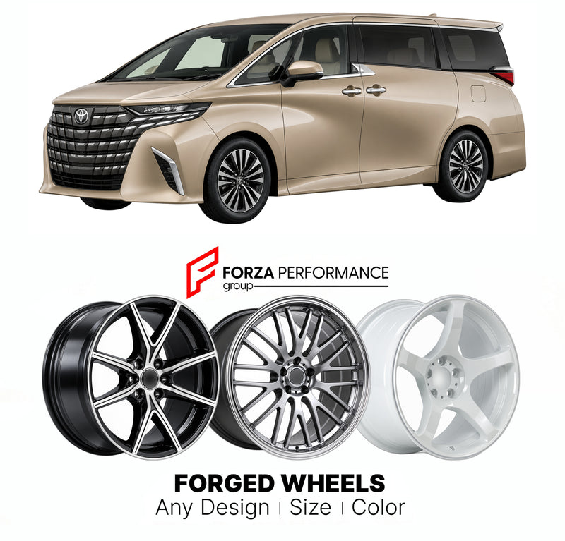 FORGED WHEELS RIMS for TOYOTA ALPHARD VELLFIRE AH40 2023+